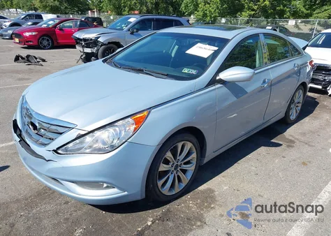 2011 Hyundai Sonata Se/Limited z USA, uszkodzony, nr VIN 5NPEC4AC0BH153626